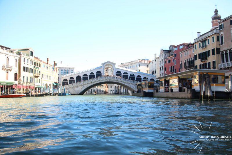 Bella Italia 2018 – Tag 4 Rialtobrücke Venedig