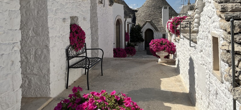 der einzigartigen Trulli, die aufgrund ihrer