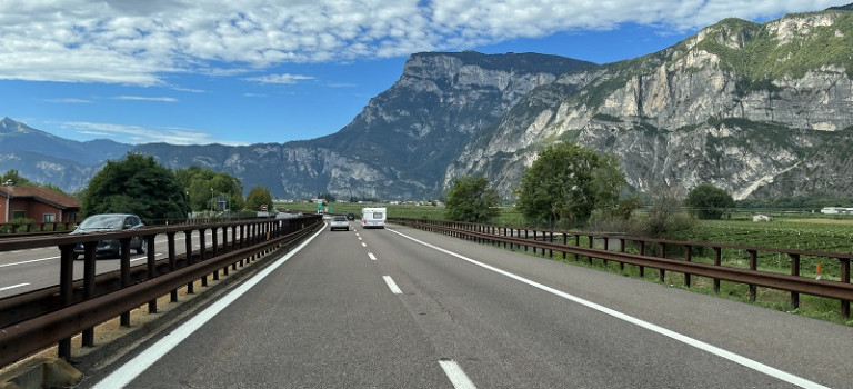 Bella Italia 2022 – Tag 2 Freie Fahrt auf dem Brenner