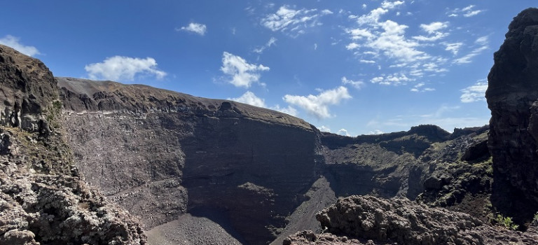 Bella Italia 2022 – Tag 13 Vesuv Vulkan Krater