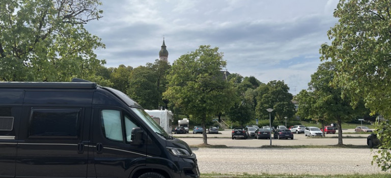Unterwegs zwischen Alpen und Adria – Tag 2 Parkplatz Kloster Andechs