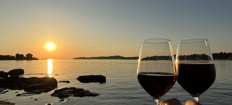 Der erste Sonnenuntergang