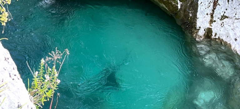 Unterwegs zwischen Alpen und Adria – Tag 8 Na, wer möchte hier rein springen?